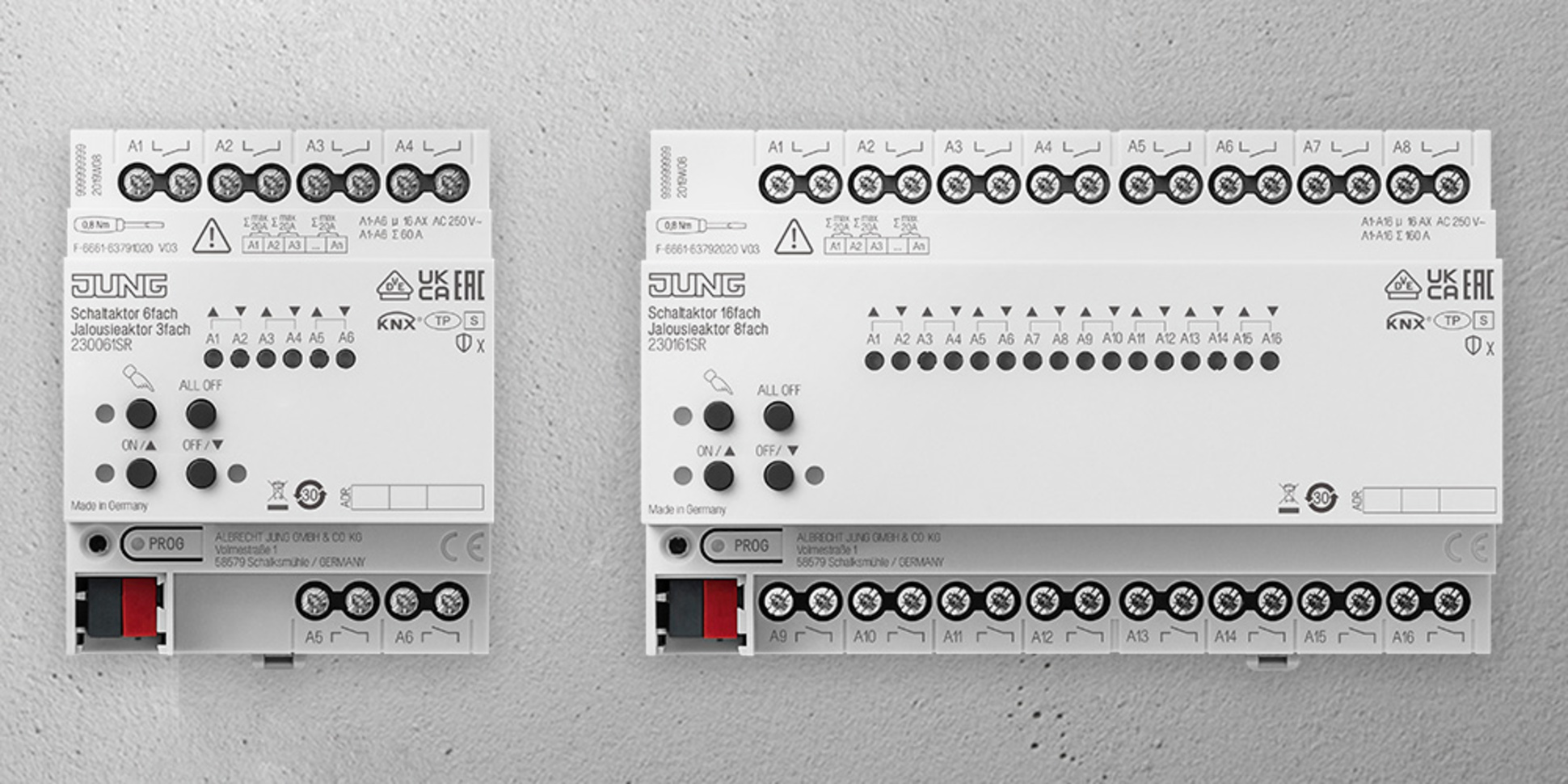 KNX Schalt- und Jalousieaktoren bei BeKuLux GmbH & Co.KG in Riepsdorf